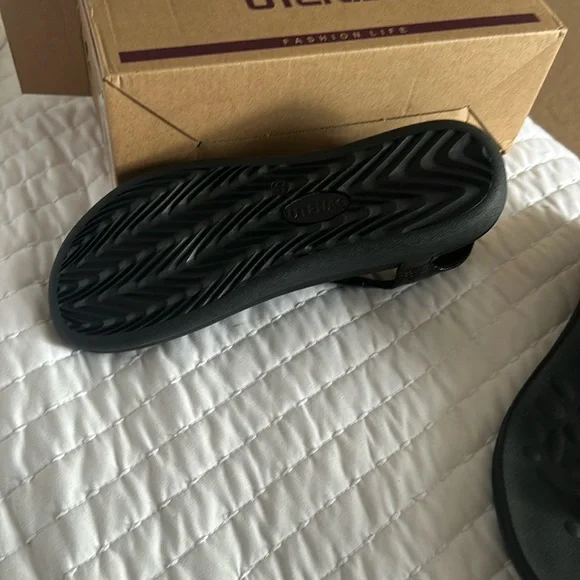 Black Women's Sandals - Picture 3 of 8